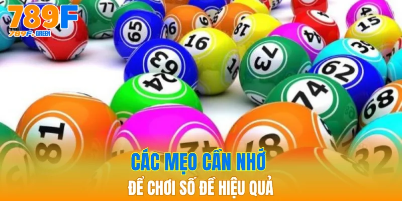 Cách Chơi Số Đề: Hướng Dẫn Chi Tiết Cho Người Mới 2025 4 Các mẹo cần nhớ để chơi số đề hiệu quả